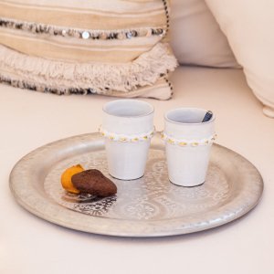 TRADITIONAL TRAY CHOPPED ORIENTAL ALUMINUM PATTERNS