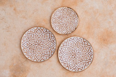 FASSIA SAND GOLD PLATE