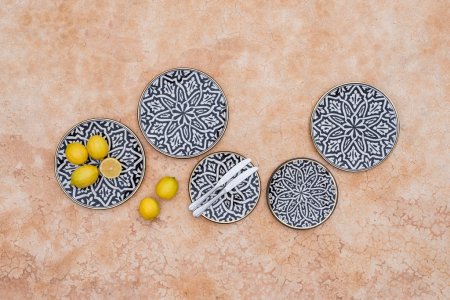 PLATE FASSIA BLACK GOLD