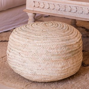 PALM ROUND POUF